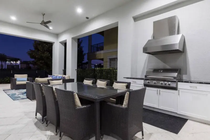 Reunion Resort 6 bed luxury villa pool deck