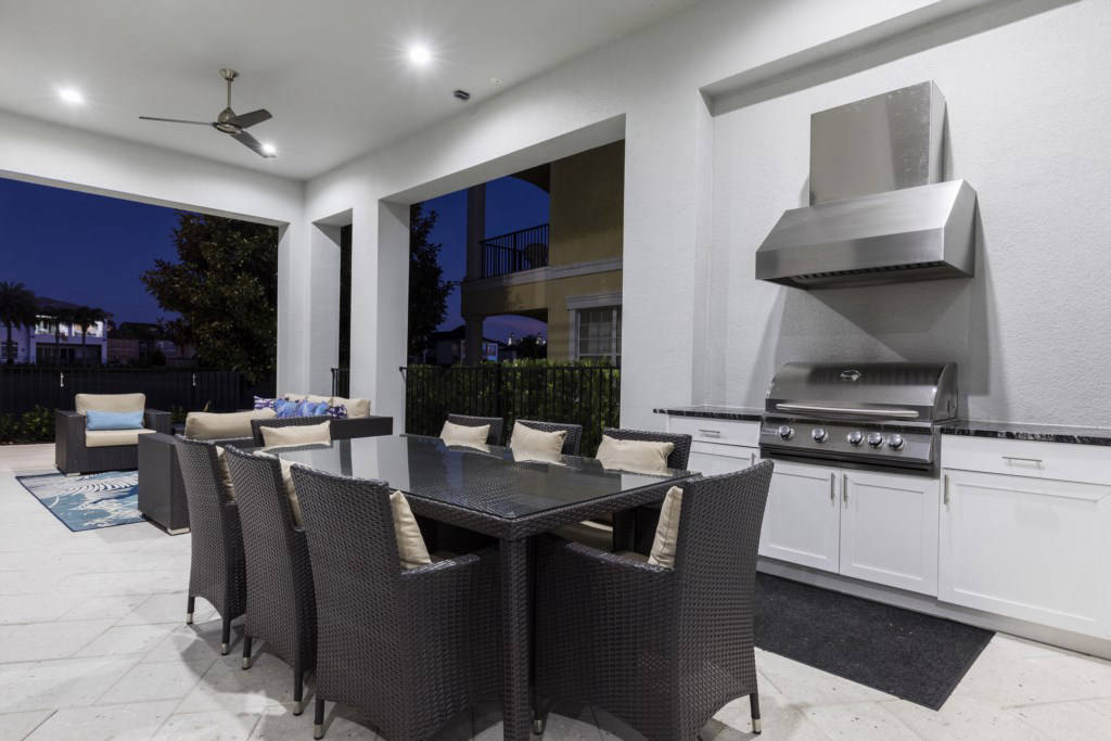 Reunion Resort 6 bed luxury villa pool deck