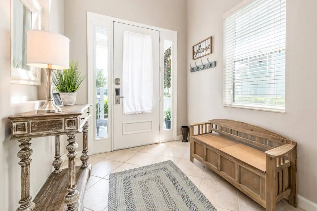 5 star Rental Orlando villa lobby