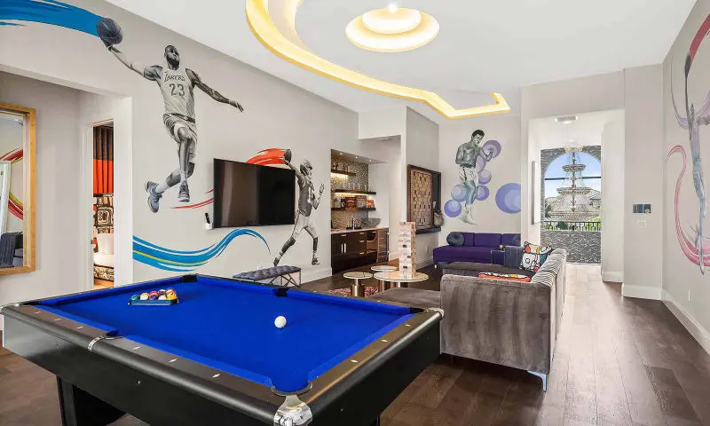 Reunion Resort Orlando 7 bed villa rentals
