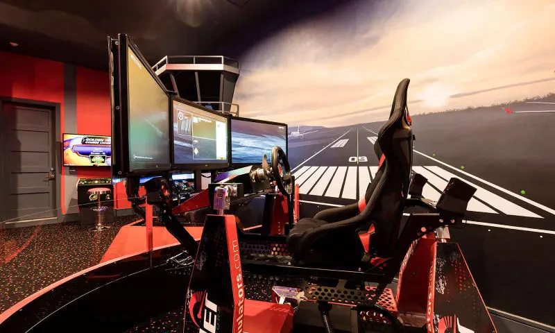 Reunion Resort luxury rentals flight sim game