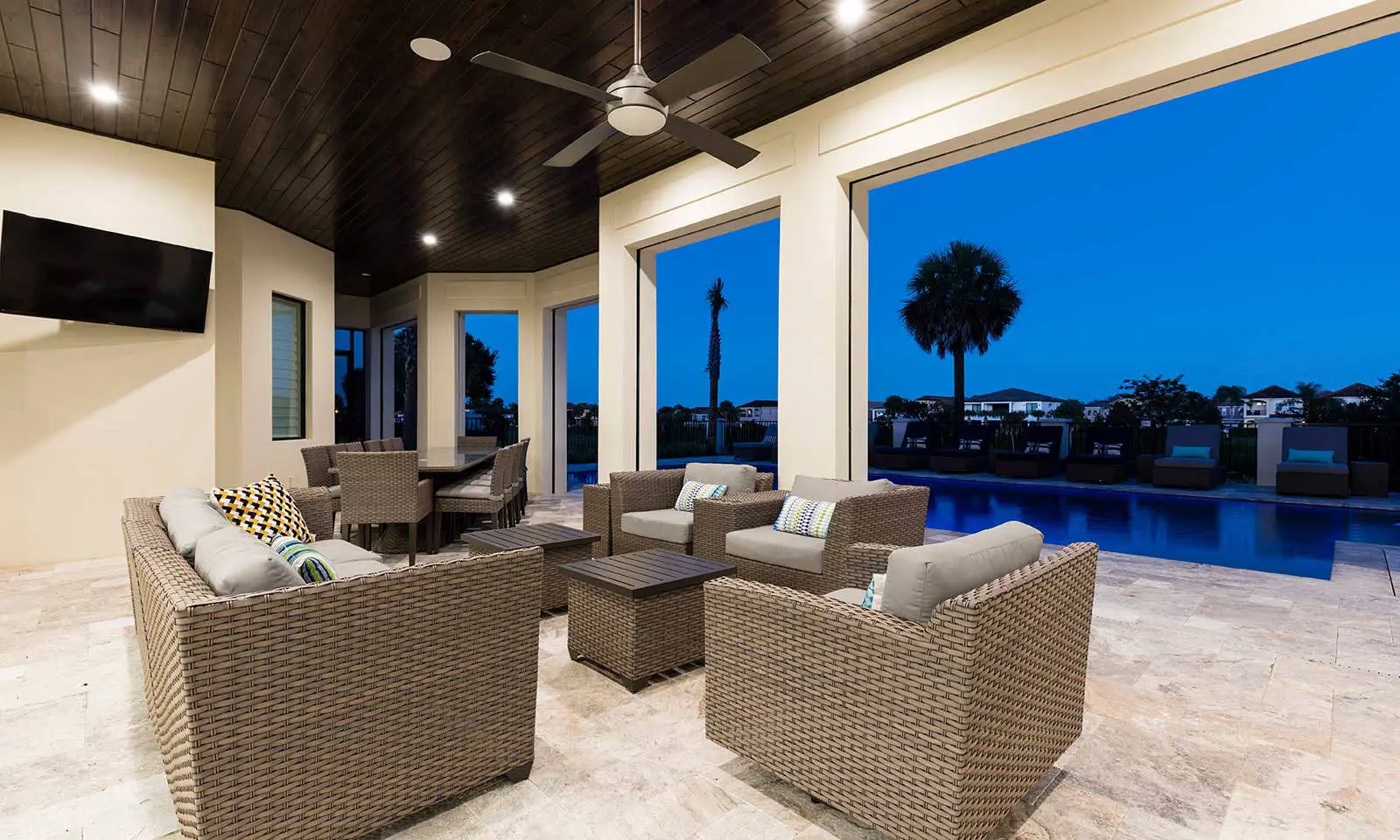 Reunion Resort luxury rentals pool table