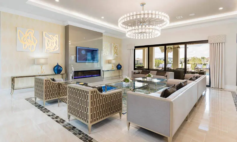 Reunion signature villa living area