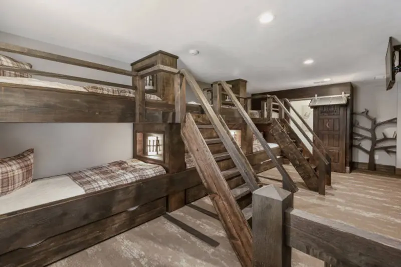 orlando luxury villa rental bunk bedroom
