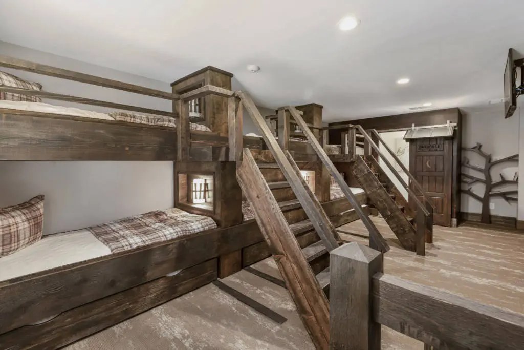 orlando luxury villa rental bunk bedroom
