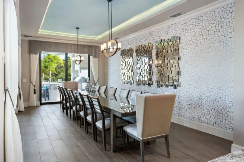 Reunion Resort rental dining area