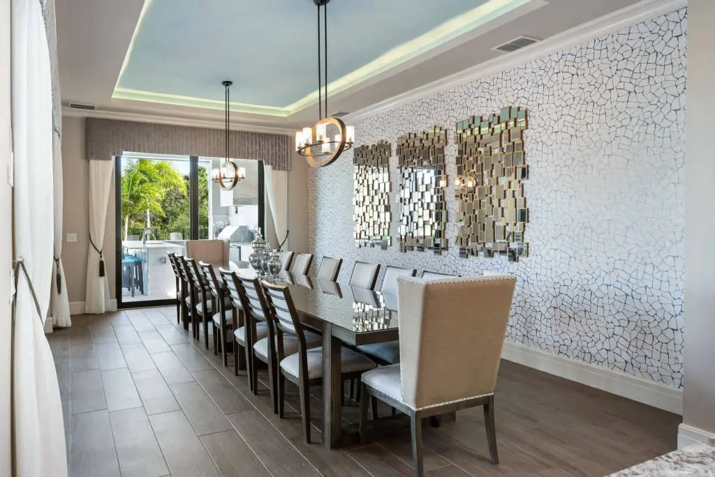 Reunion Resort rental dining area