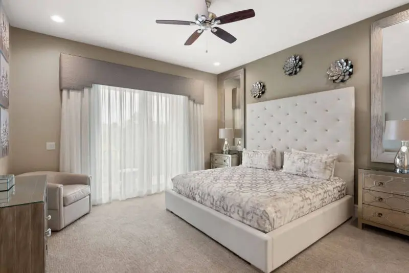 Reunion Resort rental master bed