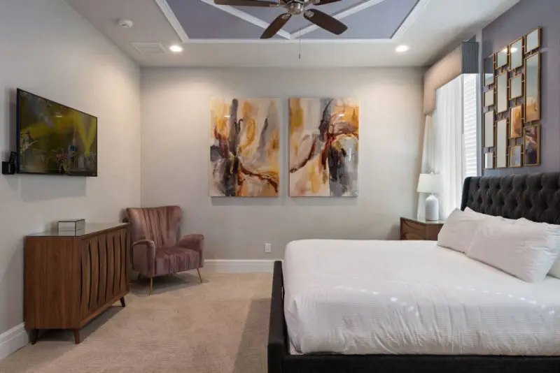 disney villa reunion resort bedroom