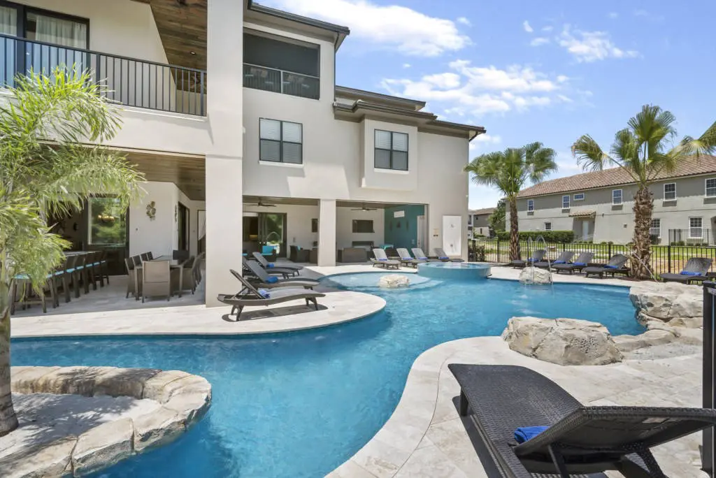 Reunion Resort 10 bed vacation villa pool