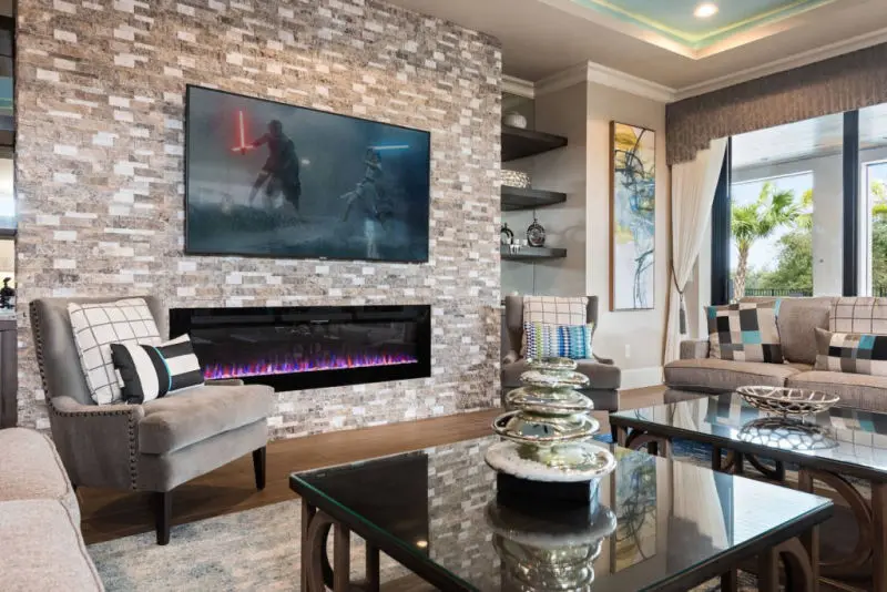 Reunion signature villa living area
