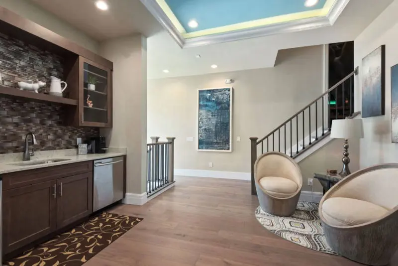 Disney luxury villa rental wet bar