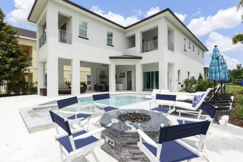 Reunion Resort 6 bed luxury villa golf views