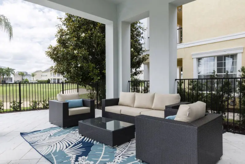 Reunion Resort 6 bed luxury villa lanai