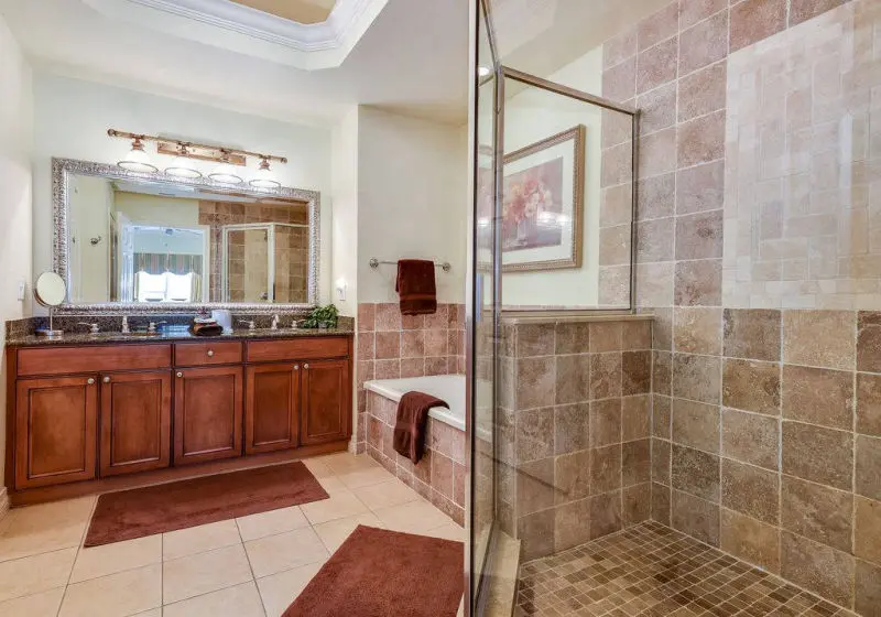Reunion Resort rental condo master bath
