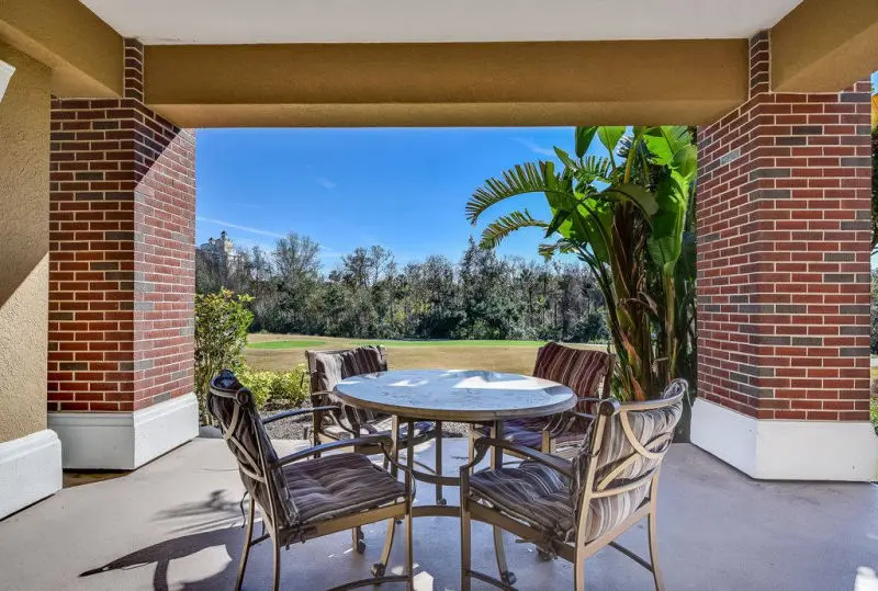 Reunion Resort rental condo terrace