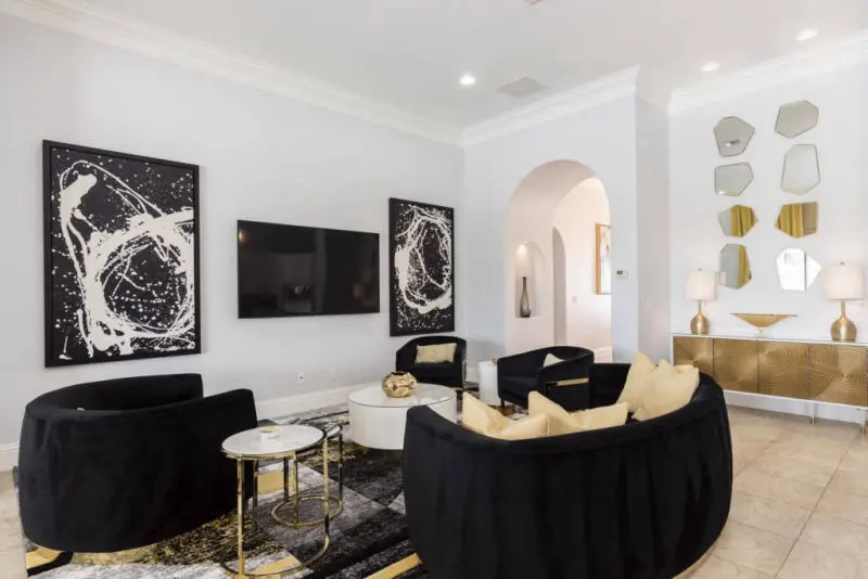 Reunion Resort rental villas master bedroom Reunion Resort rental villas 4 bed 4 bath