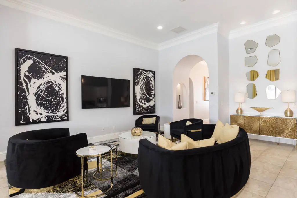 Reunion Resort rental villas master bedroom Reunion Resort rental villas 4 bed 4 bath