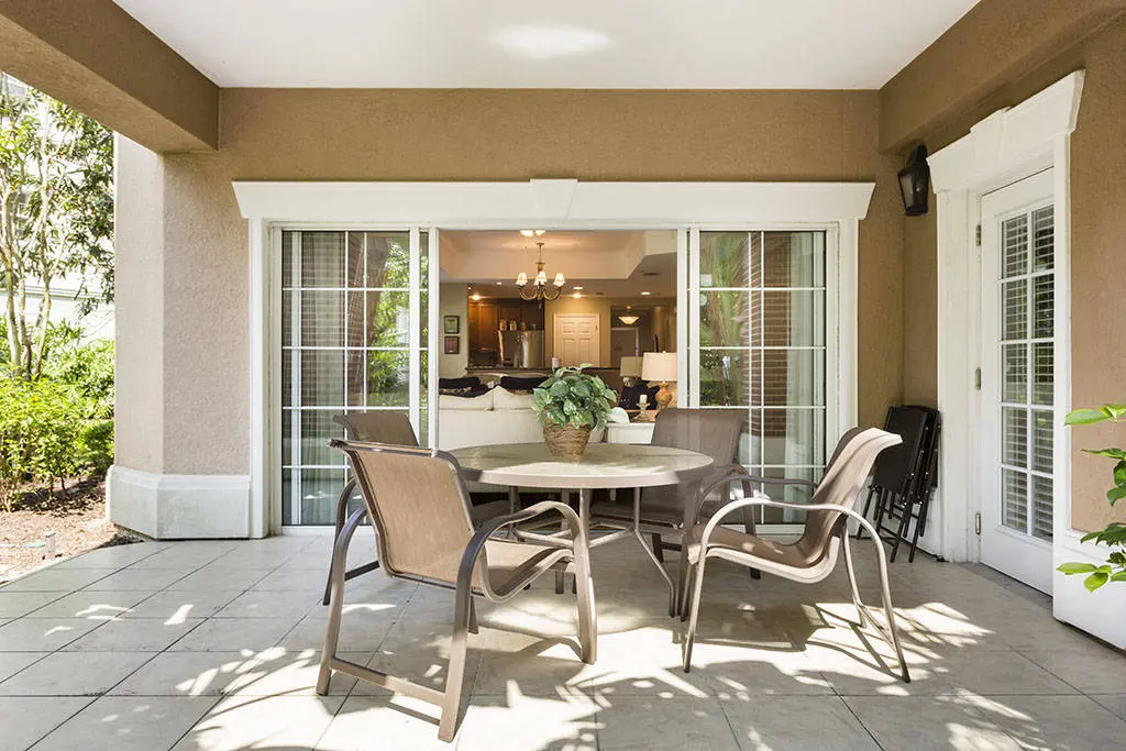 Reunion Resort rental condo terrace Reunion Resort holiday apartment terrace