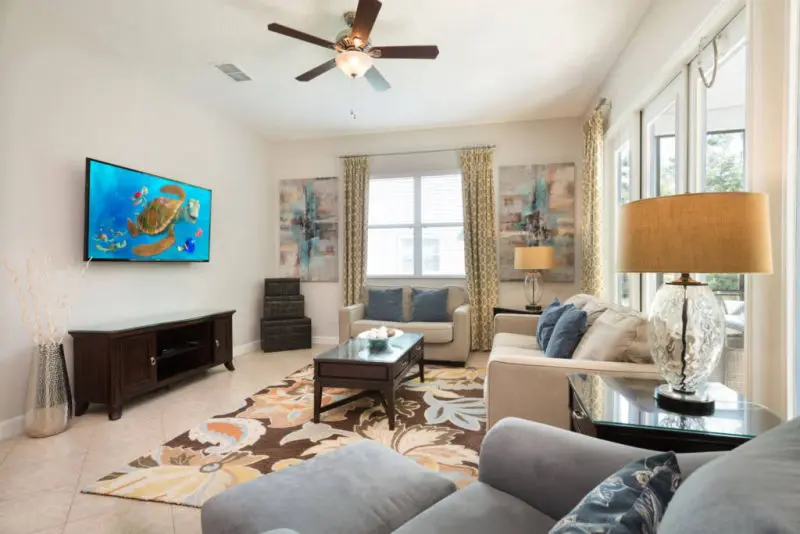 Reunion Resort rental villas master bedroom