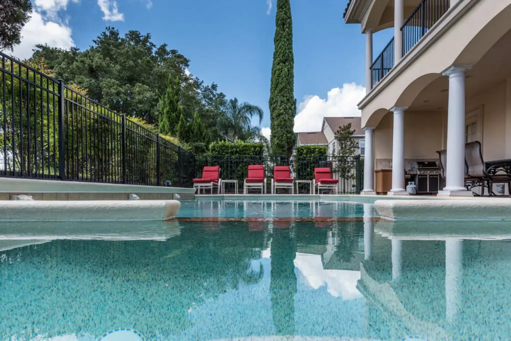 villa with pool  reunion golf resort disney