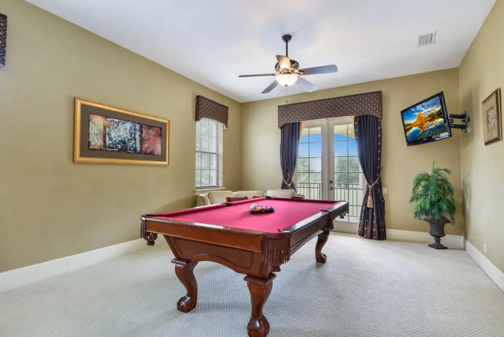 games room disney villa