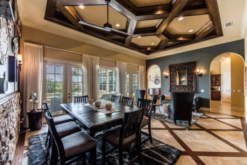 Reunion Resort rental dining area