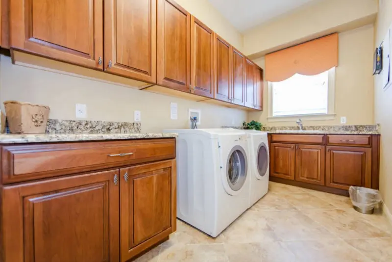 Self catering reunion resort laundry room