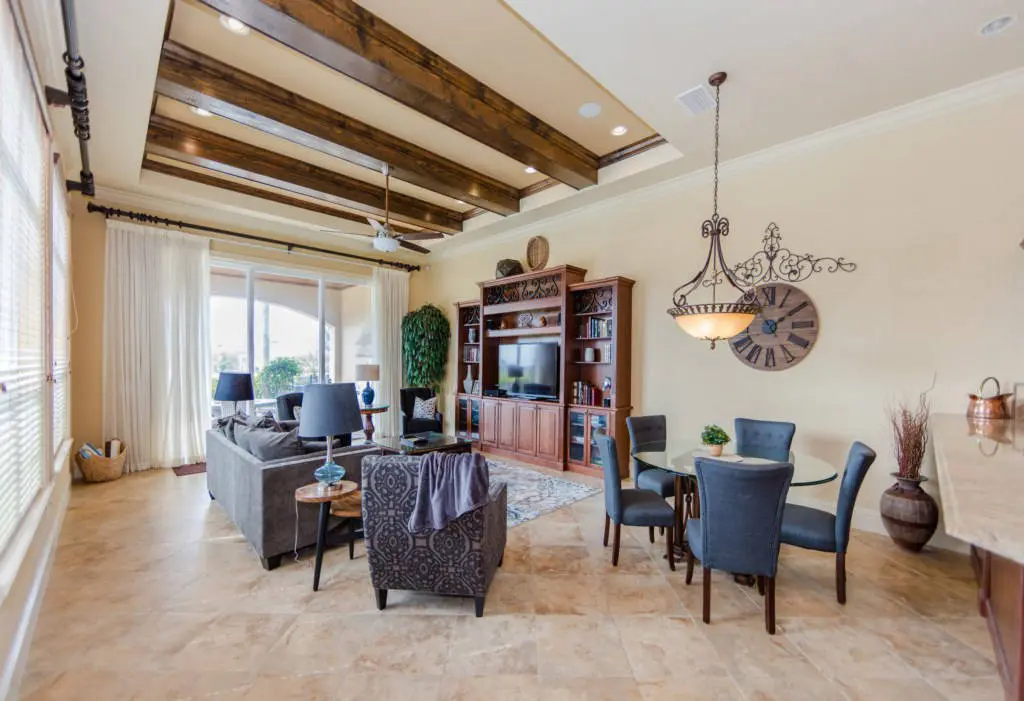 Reunion Resort rental villa living area