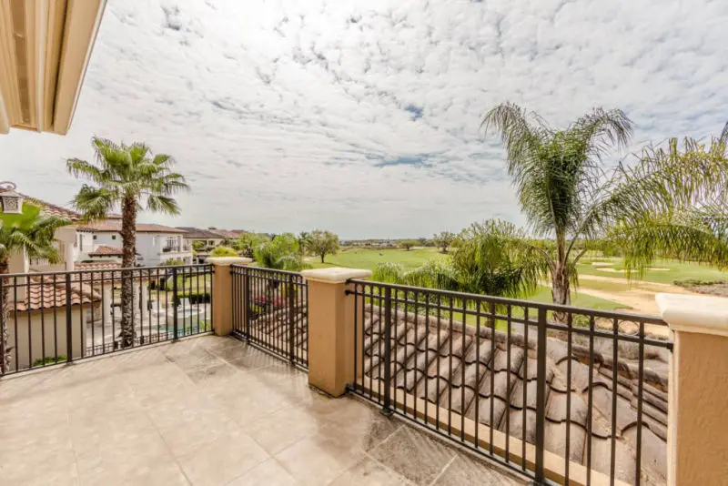 Reunion Resort rental golf view