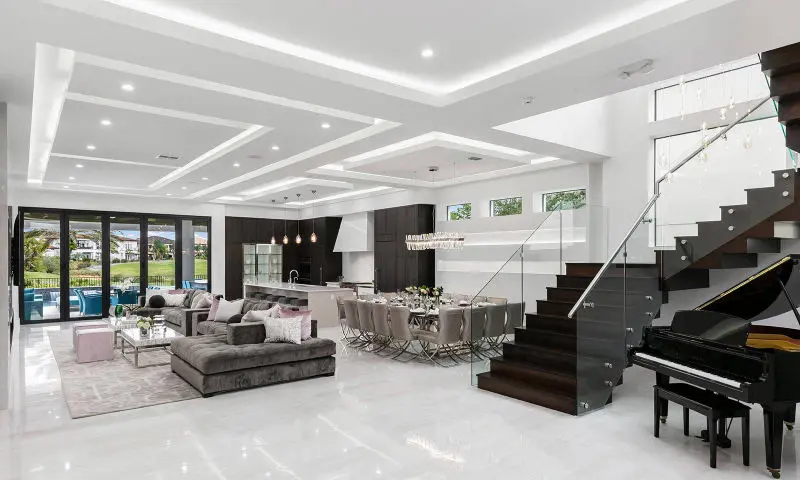 Reunion signature villa living area