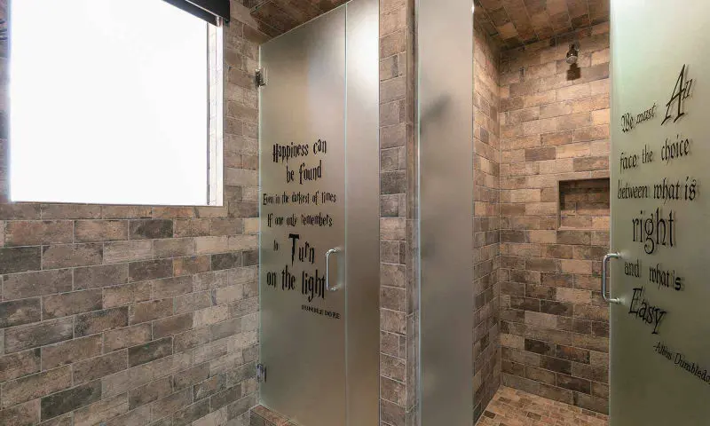 harry potter themed bathroom