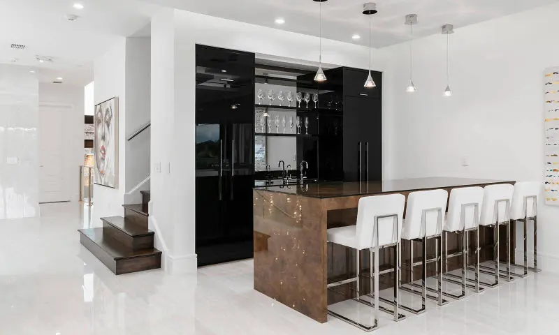 orlando luxury villa marble wet bar