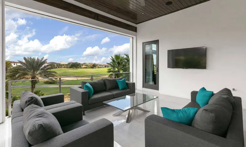 Reunion Resort large 8 bed villa balcony
