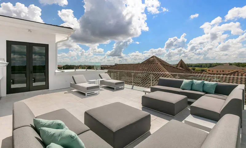 Reunion Resort large 8 bed villa roof terrace