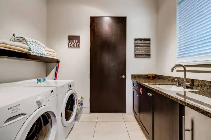 Reunion Resort rental villa laundry