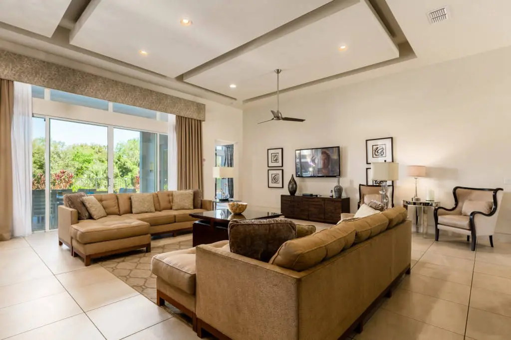 Reunion Resort rental villa TV