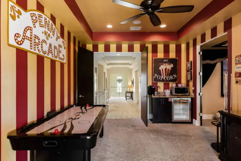 reunion resort villa games room