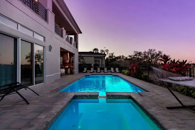 luxury pool home to rent near disney