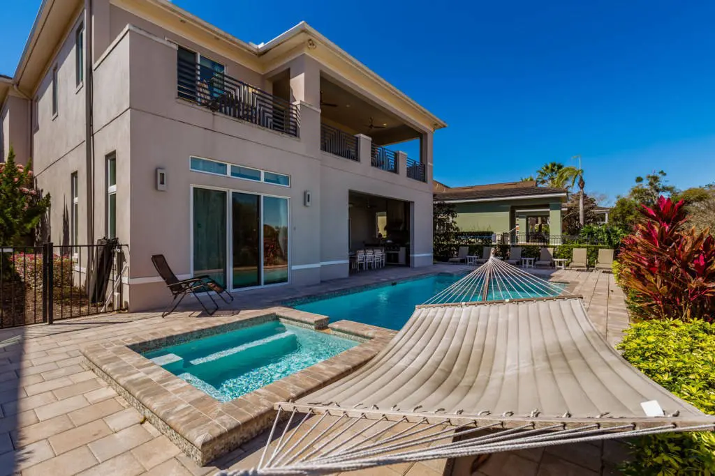 reunion resort 9 bed villa heated pool