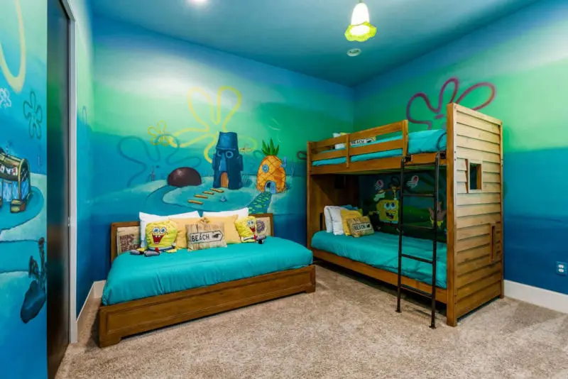 orlando luxury villa rental kids bunk beds