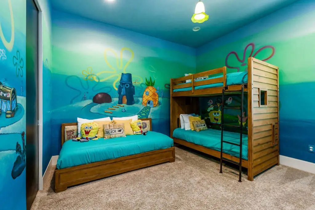 orlando luxury villa rental kids bunk beds