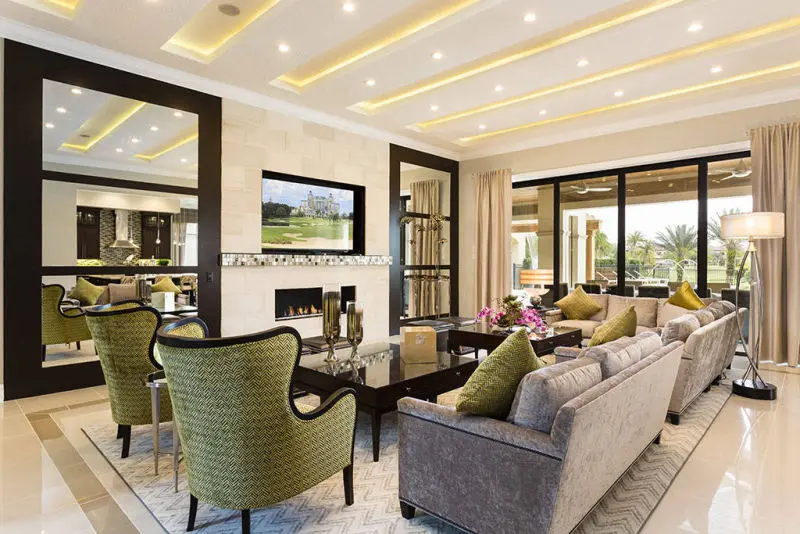 Reunion signature villa living area