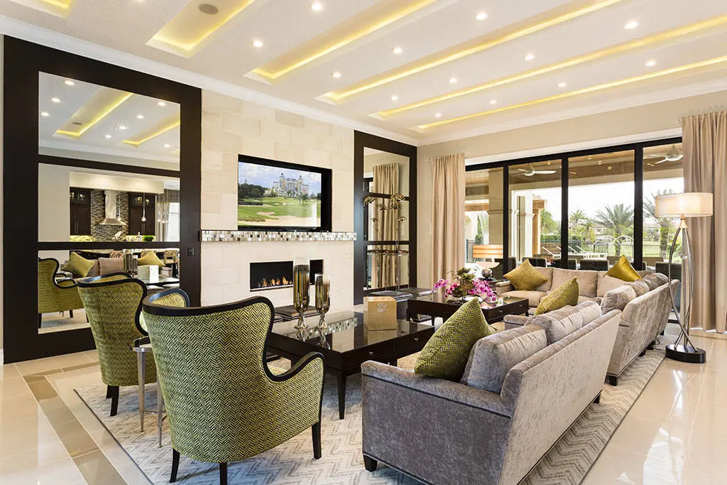 Reunion signature villa living area