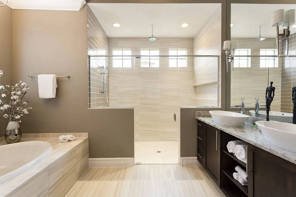 Disney luxury villa master bath