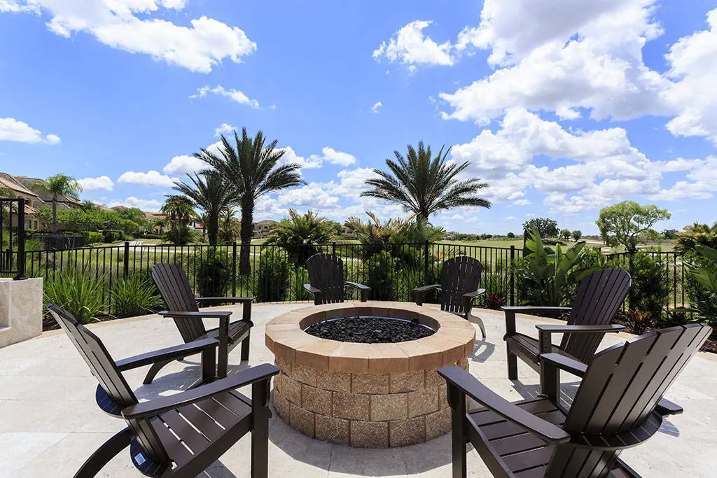 pool deck firepit orlando