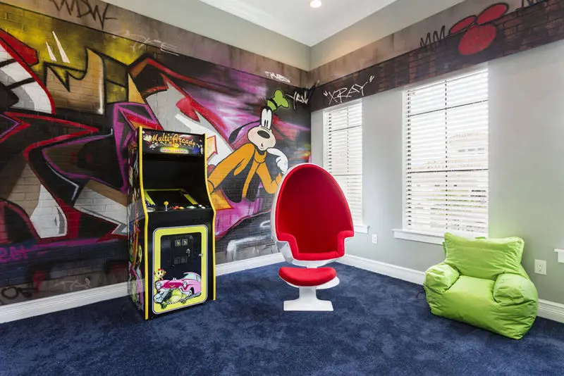 orlando luxury villa rental play room