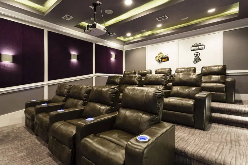 orlando luxury villa rental theater in house