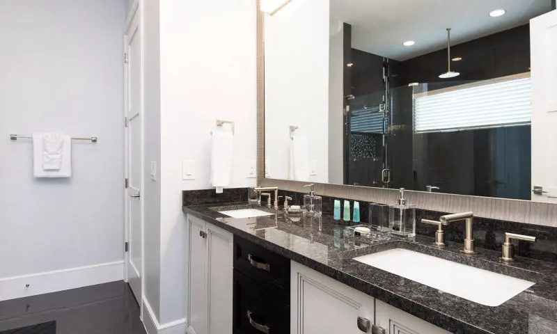 Reunion Resort rental master bathroom shower