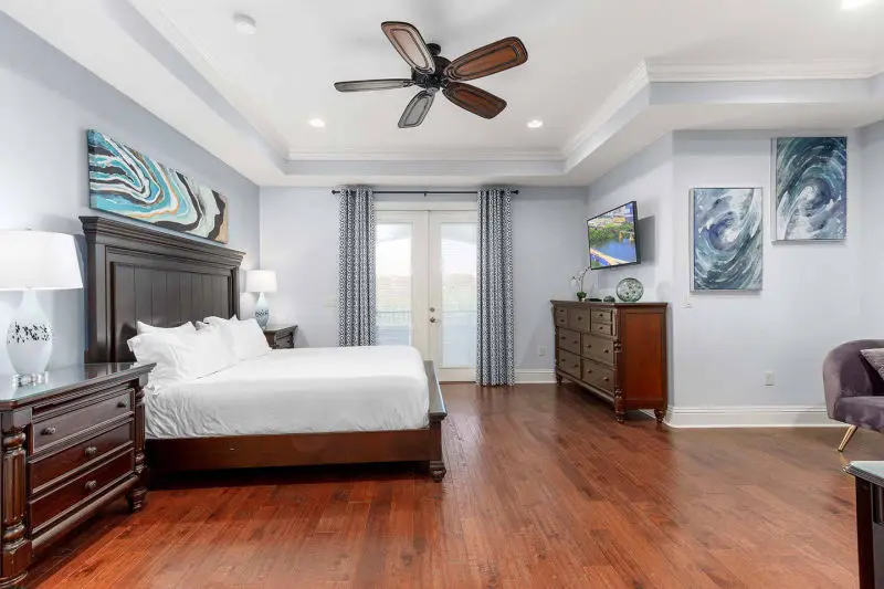 orlando luxury villa rental ensuite bedroom